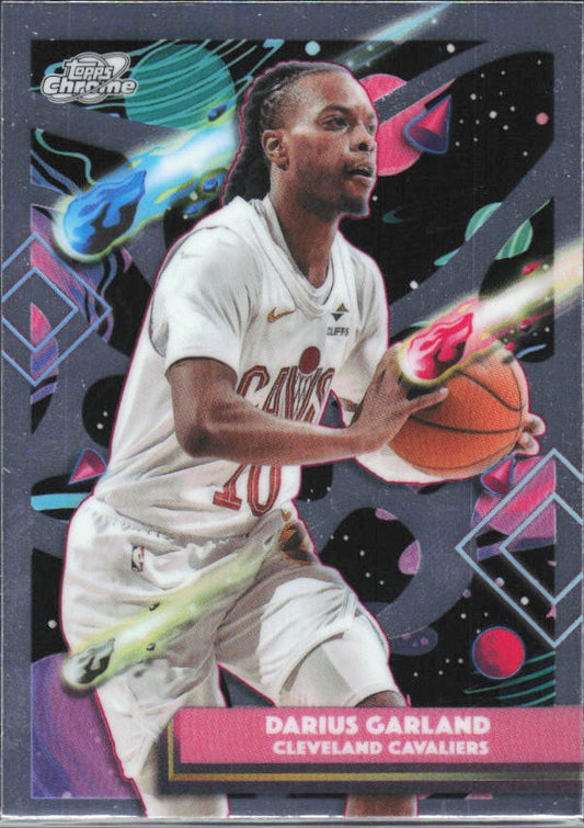 2025-26 Topps Chrome Cosmic #101 Darius Garland - framsida