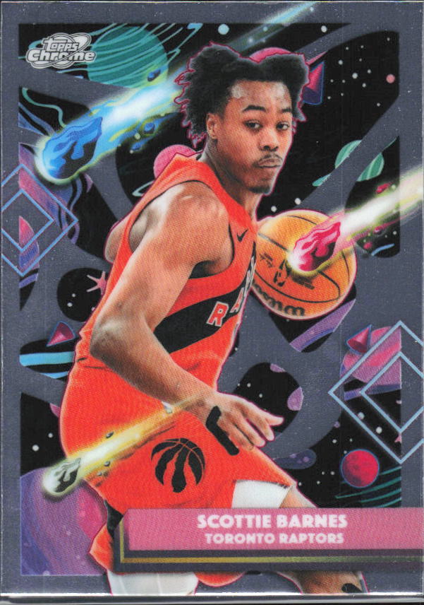 2025-26 Topps Chrome Cosmic #179 Scottie Barnes - framsida