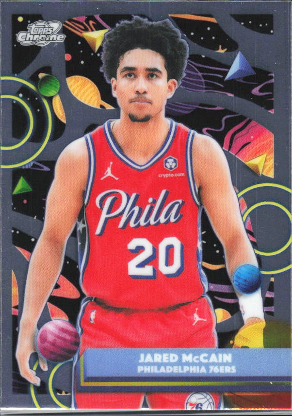 2025-26 Topps Chrome Cosmic #85 Jared McCain - framsida