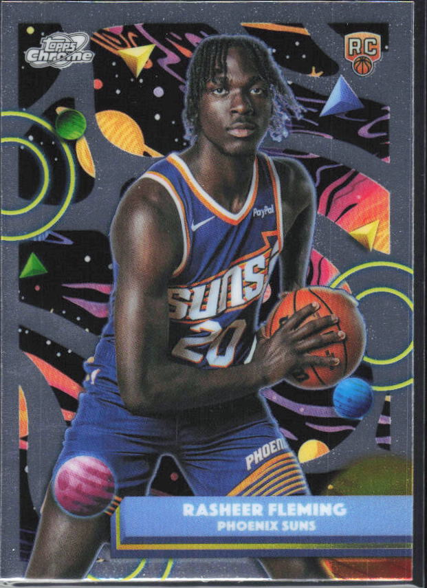 2025-26 Topps Chrome Cosmic #188 Rasheer Fleming - framsida