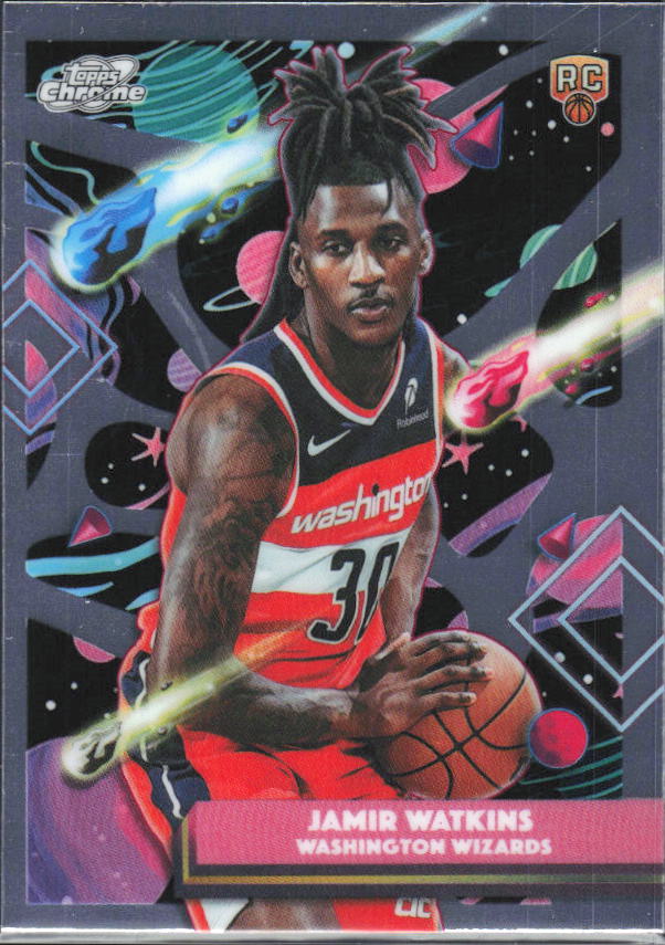 2025-26 Topps Chrome Cosmic #128 Jamir Watkins - framsida