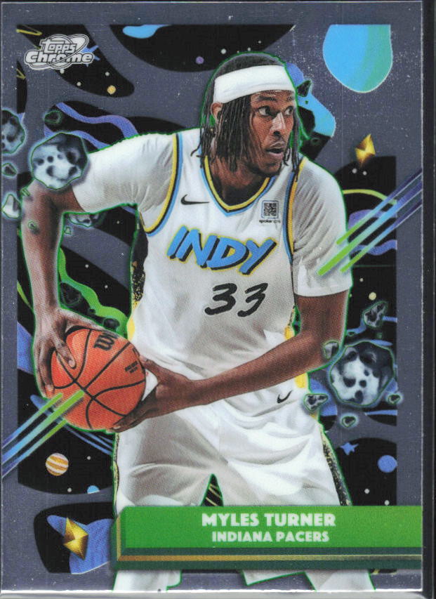 2025-26 Topps Chrome Cosmic #96 Myles Turner - framsida