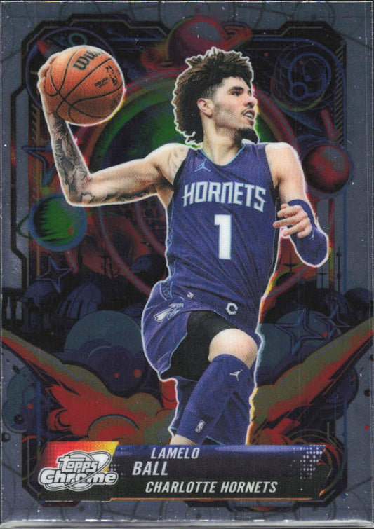 2025-26 Topps Chrome Cosmic #PRP-13 LaMelo Ball Propulsion - framsida