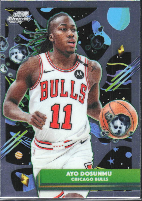 2025-26 Topps Chrome Cosmic #135 Ayo Dosunmu - framsida