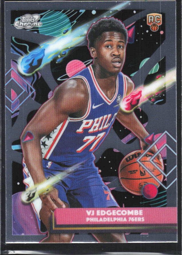 2025-26 Topps Chrome Cosmic #35 VJ Edgecombe - framsida