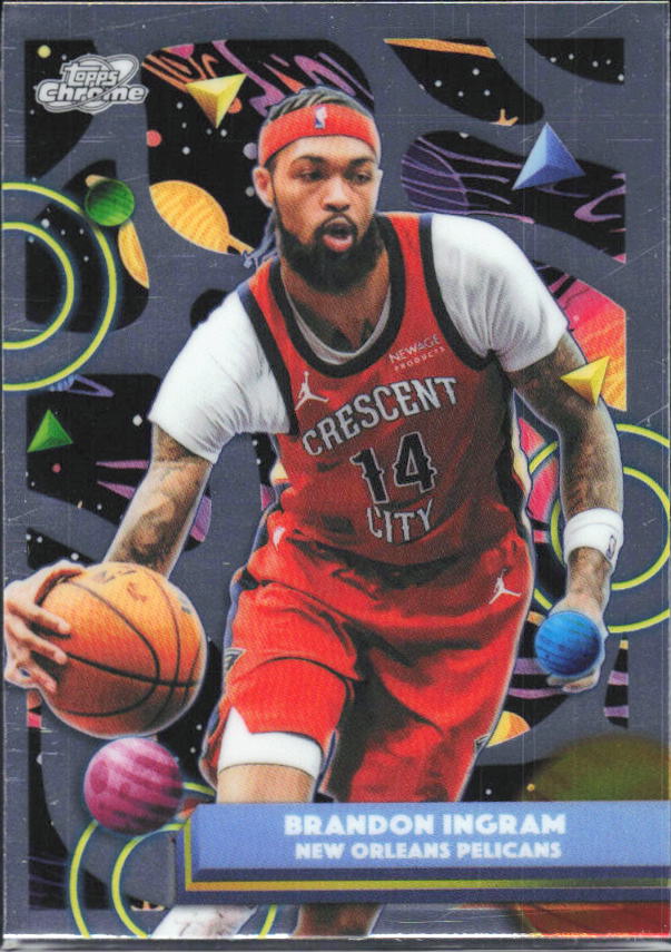 2025-26 Topps Chrome Cosmic #163 Brandon Ingram - framsida