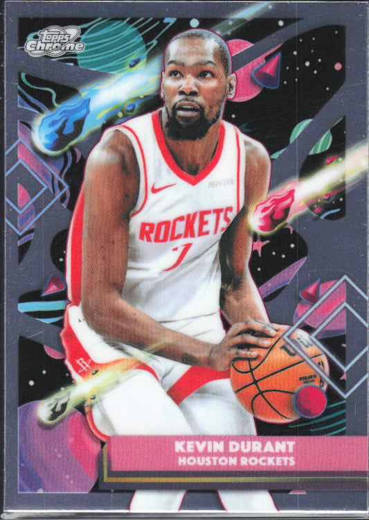 2025-26 Topps Chrome Cosmic #174 Kevin Durant - framsida