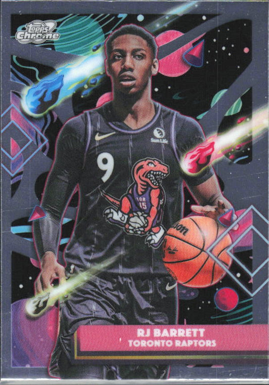2025-26 Topps Chrome Cosmic #2 RJ Barrett - framsida