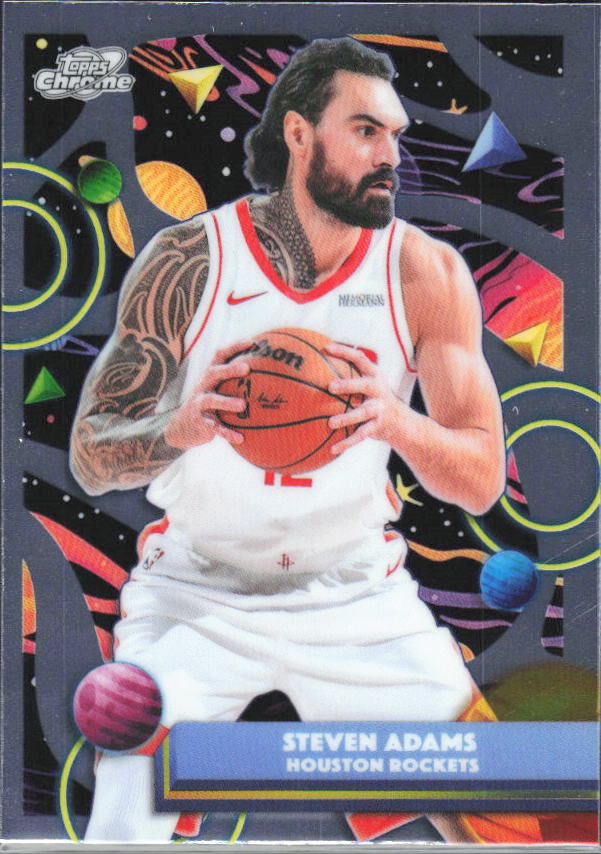 2025-26 Topps Chrome Cosmic #160 Steven Adams - framsida