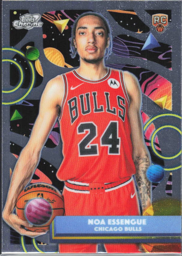 2025-26 Topps Chrome Cosmic #70 Noa Essengue - framsida