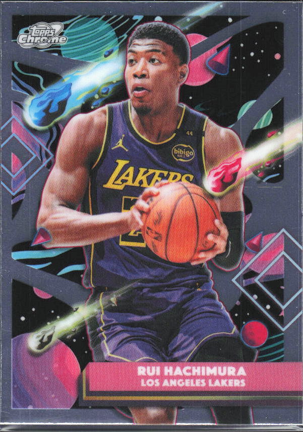 2025-26 Topps Chrome Cosmic #77 Rui Hachimura - framsida