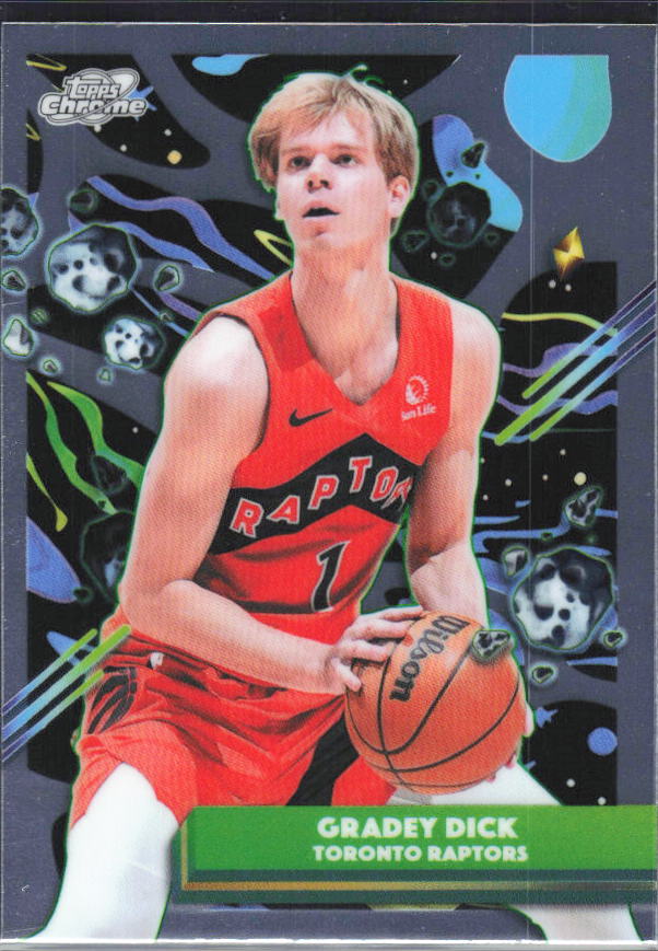 2025-26 Topps Chrome Cosmic #93 Gradey Dick - framsida