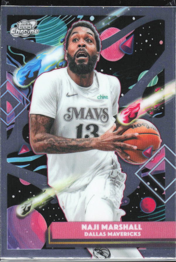 2025-26 Topps Chrome Cosmic #122 Naji Marshall - framsida