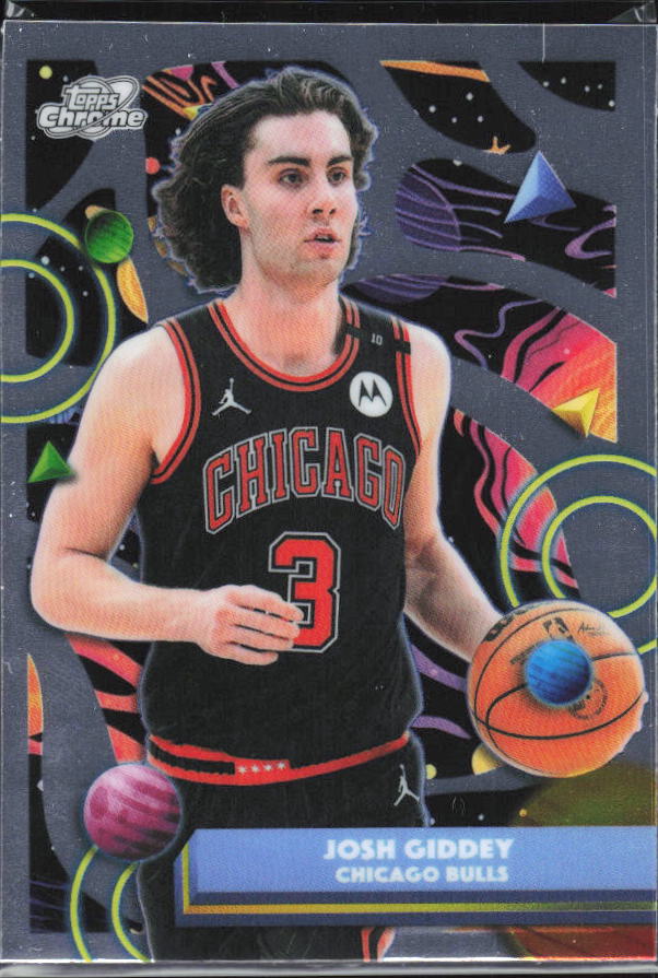 2025-26 Topps Chrome Cosmic #118 Josh Giddey - framsida