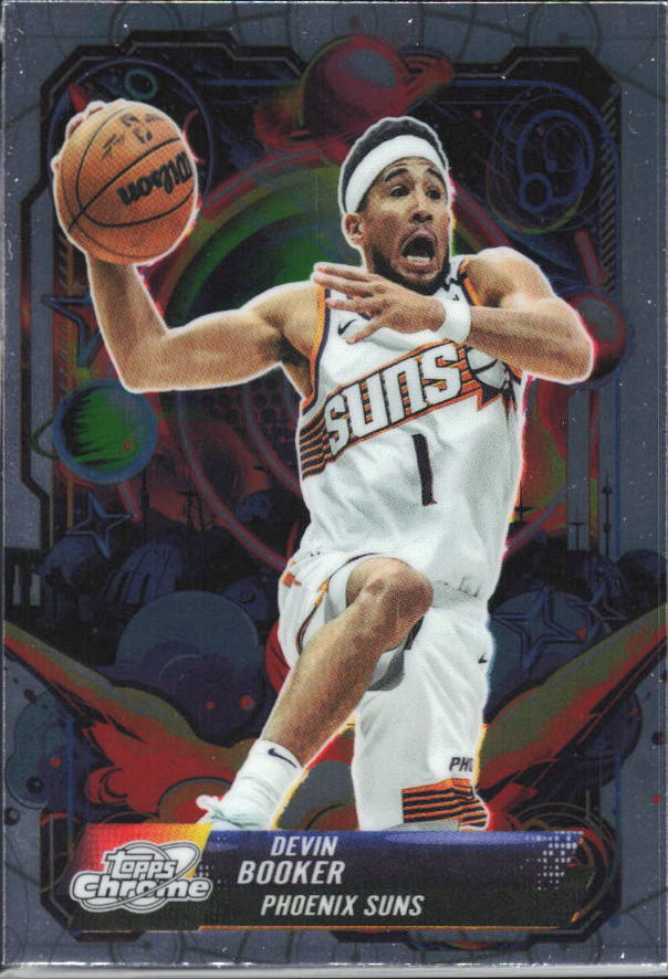 2025-26 Topps Chrome Cosmic #PRP-14 Devin Booker Propulsion - framsida
