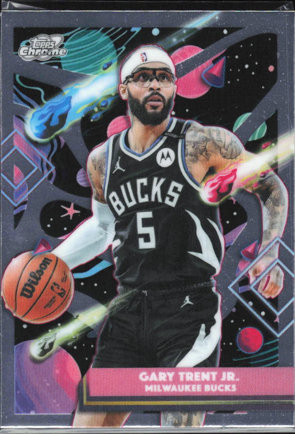 2025-26 Topps Chrome Cosmic #56 Gary Trent Jr. - framsida