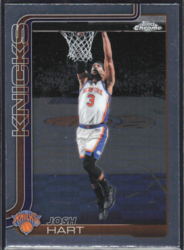2025-26 Topps Chrome Update #72 Josh Hart - framsida