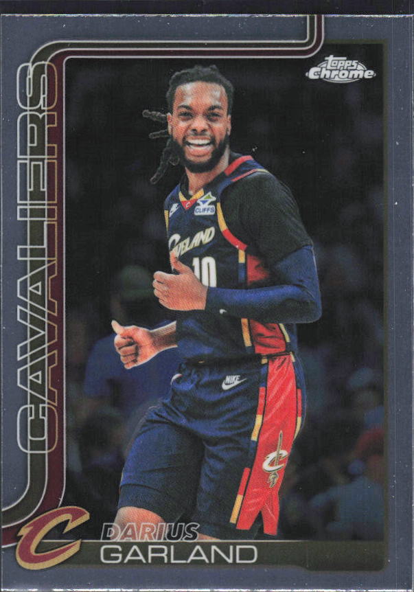 2025-26 Topps Chrome Update #32 Darius Garland - framsida