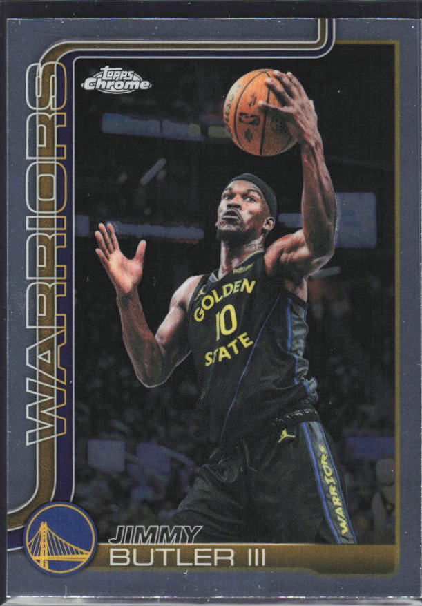2025-26 Topps Chrome Update #15 Jimmy Butler III - framsida