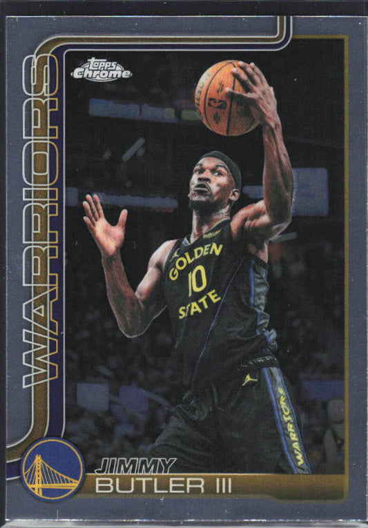 2025-26 Topps Chrome Update #15 Jimmy Butler III - framsida