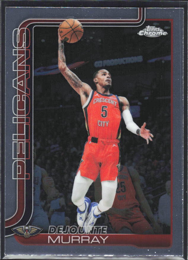 2025-26 Topps Chrome Update #89 Dejounte Murray - framsida