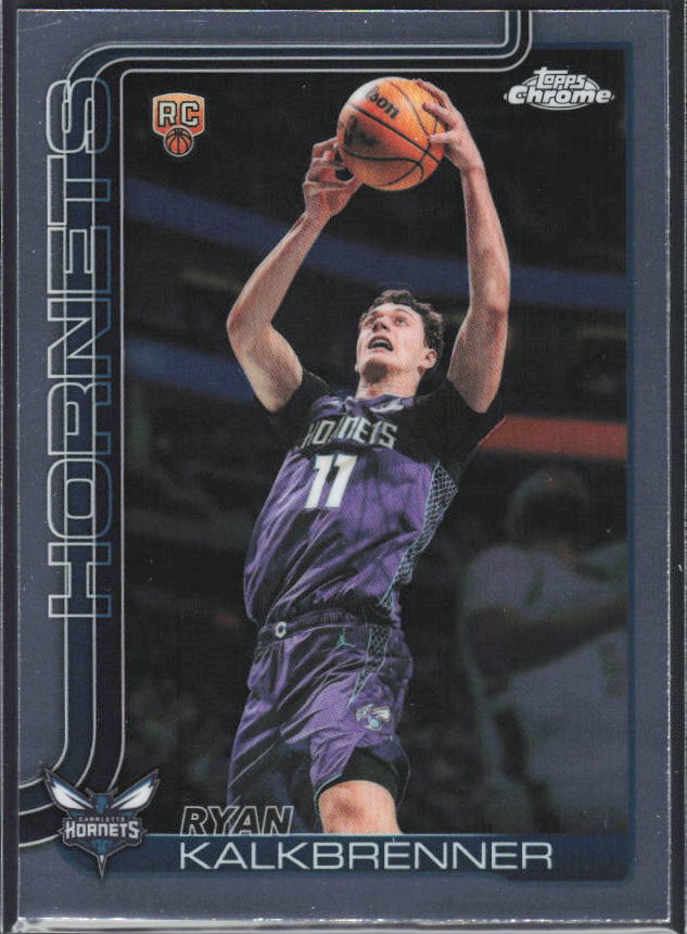 2025-26 Topps Chrome Update #184 Ryan Kalkbrenner - framsida