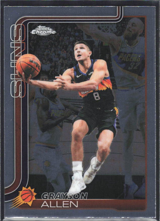2025-26 Topps Chrome Update #95 Grayson Allen - framsida