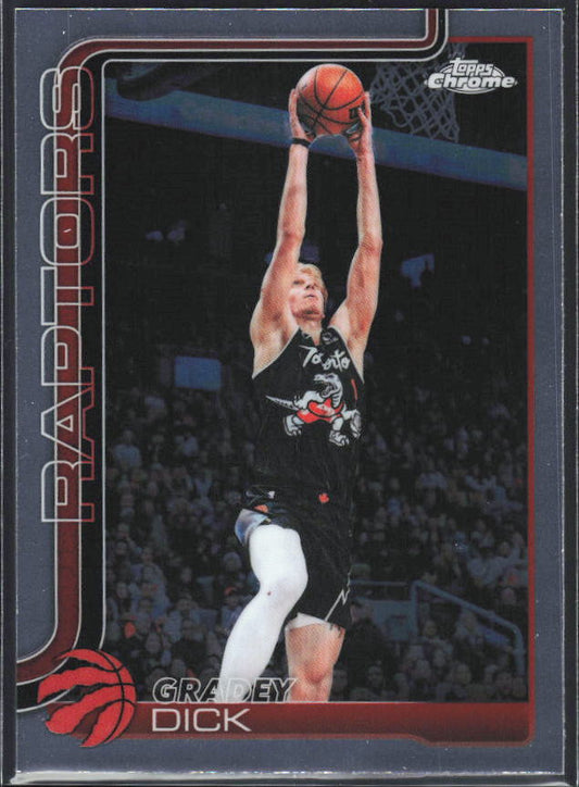 2025-26 Topps Chrome Update #97 Gradey Dick - framsida