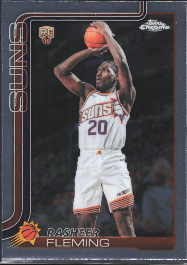 2025-26 Topps Chrome Update #181 Rasheer Fleming - framsida