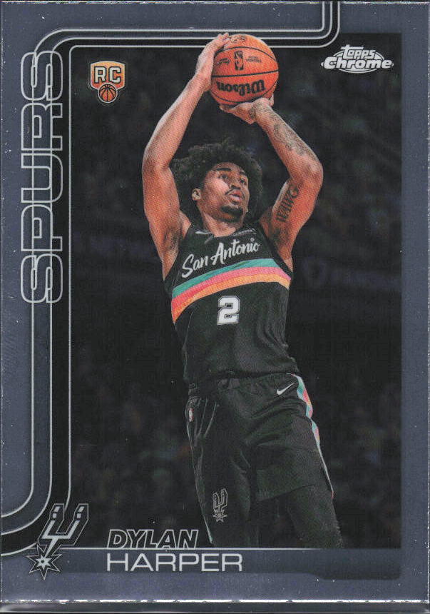 2025-26 Topps Chrome Update #152 Dylan Harper - framsida