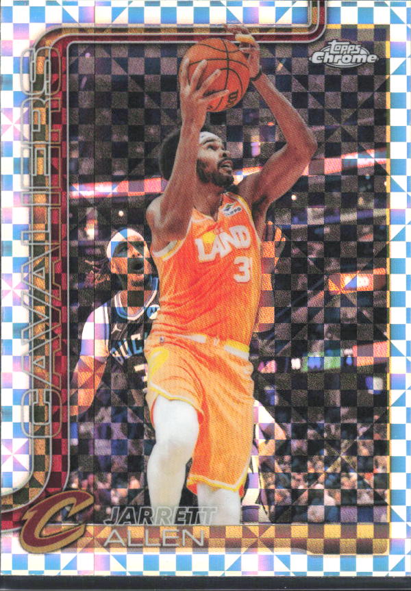 2025-26 Topps Chrome Update #57 Jarrett Allen X-Fractor - framsida