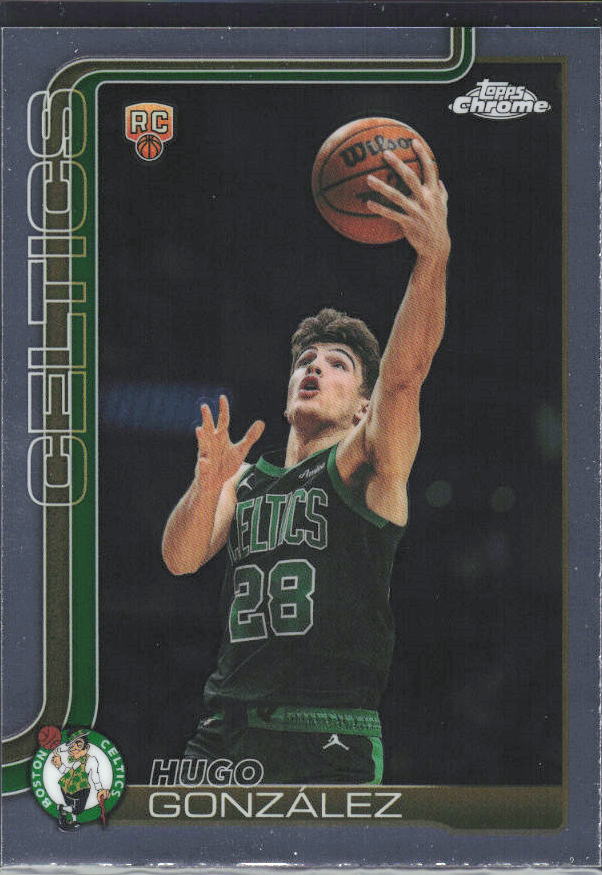 2025-26 Topps Chrome Update #178 Hugo González - framsida