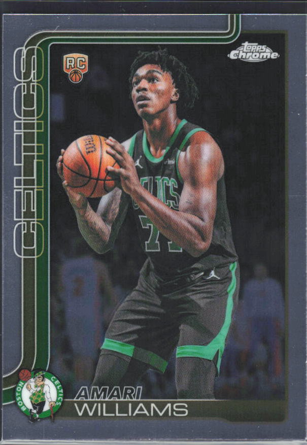 2025-26 Topps Chrome Update #197 Amari Williams - framsida