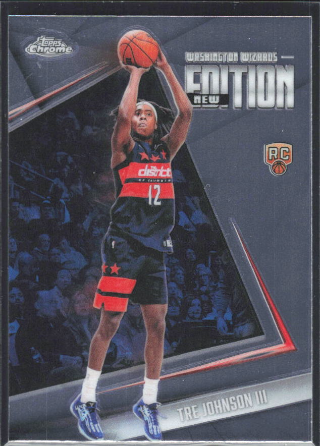 2025-26 Topps Chrome Update #GR-7 Tre Johnson III New Editions - framsida