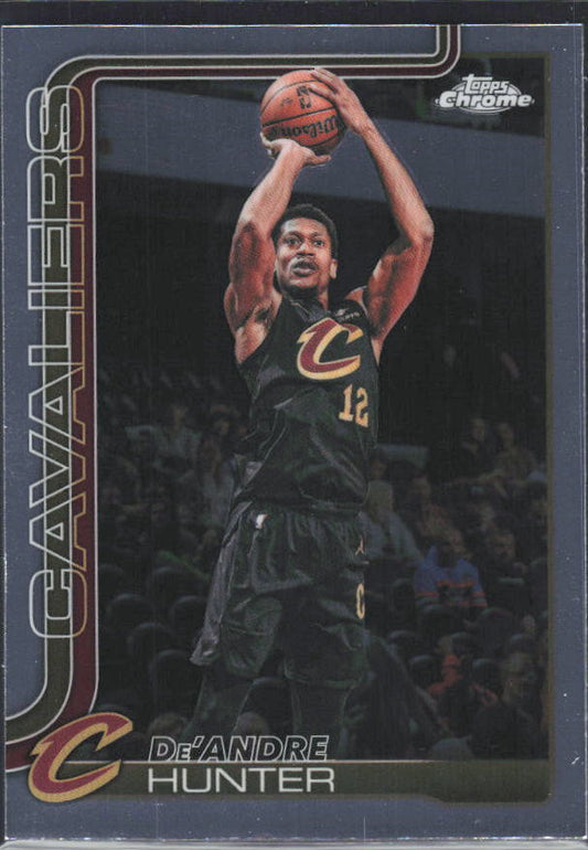 2025-26 Topps Chrome Update #74 De’Andre Hunter - framsida