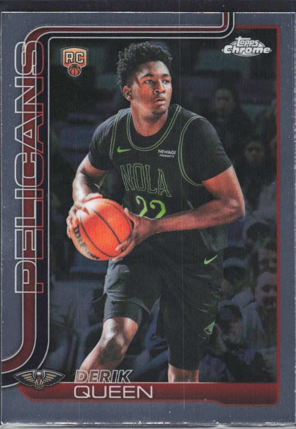 2025-26 Topps Chrome Update #163 Derik Queen - framsida