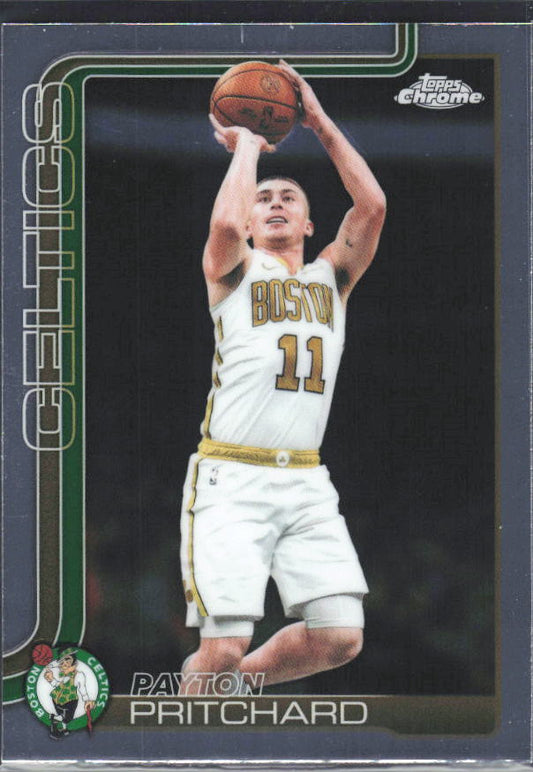 2025-26 Topps Chrome Update #121 Payton Pritchard - framsida