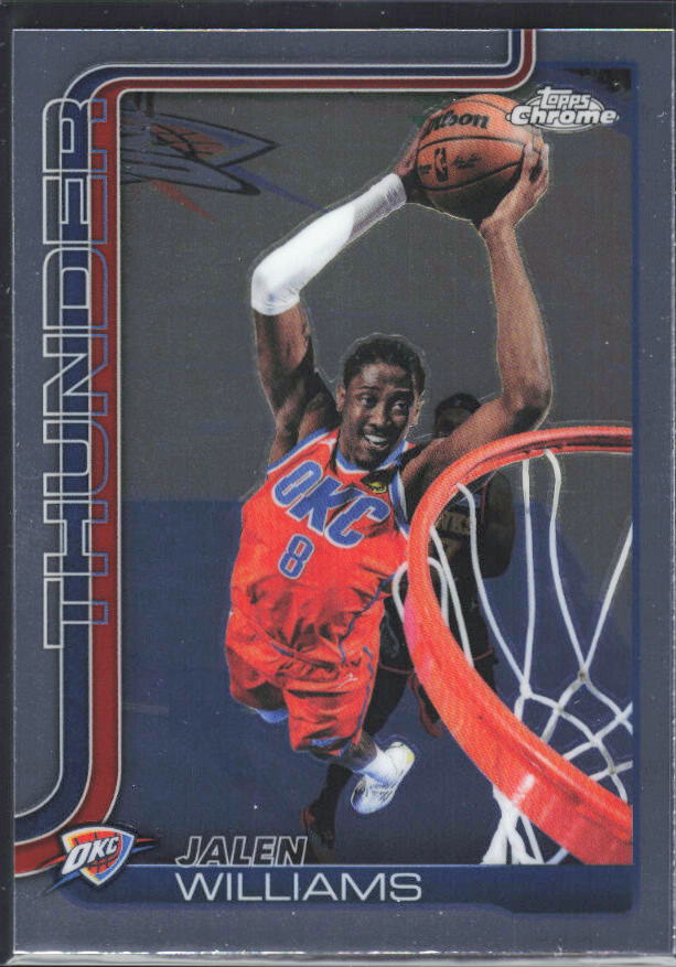 2025-26 Topps Chrome Update #11 Jalen Williams - framsida