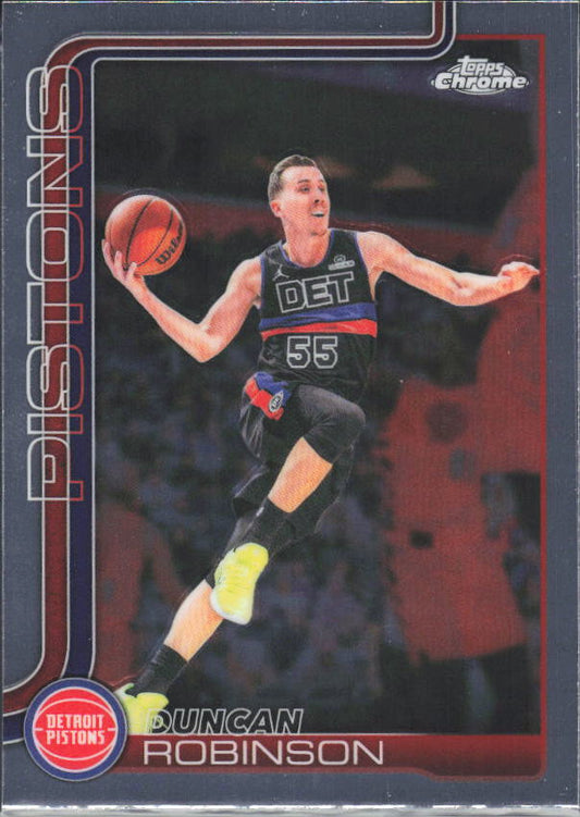 2025-26 Topps Chrome Update #136 Duncan Robinson - framsida