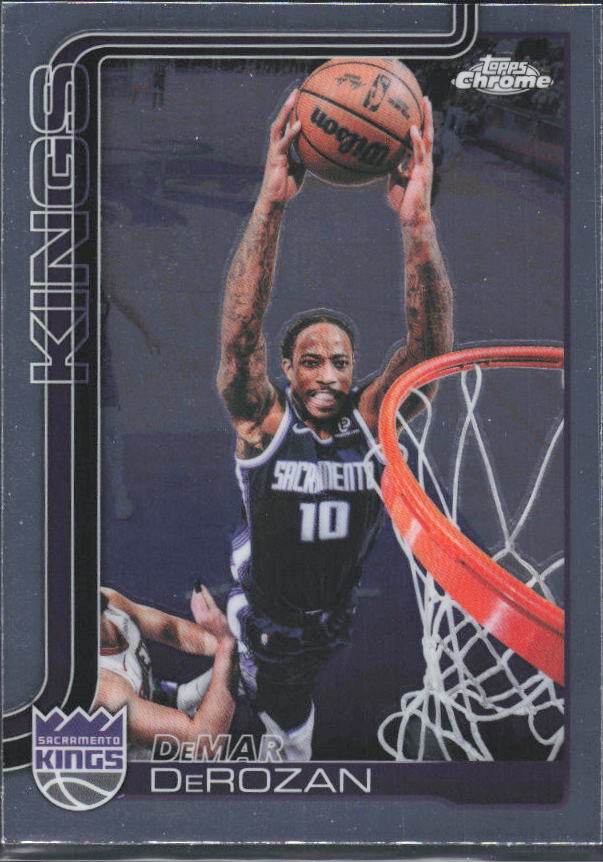 2025-26 Topps Chrome Update #62 DeMar DeRozan - framsida