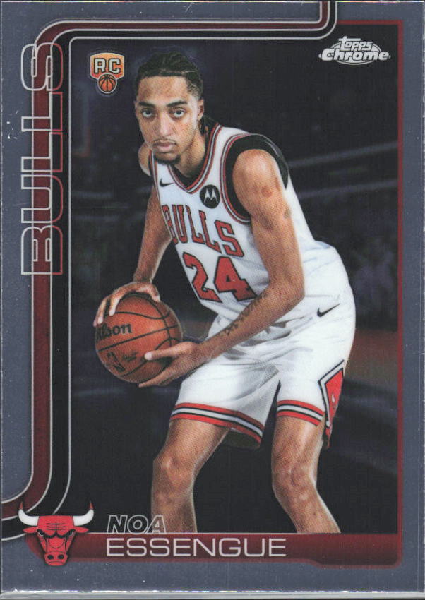 2025-26 Topps Chrome Update #162 Noa Essengue - framsida