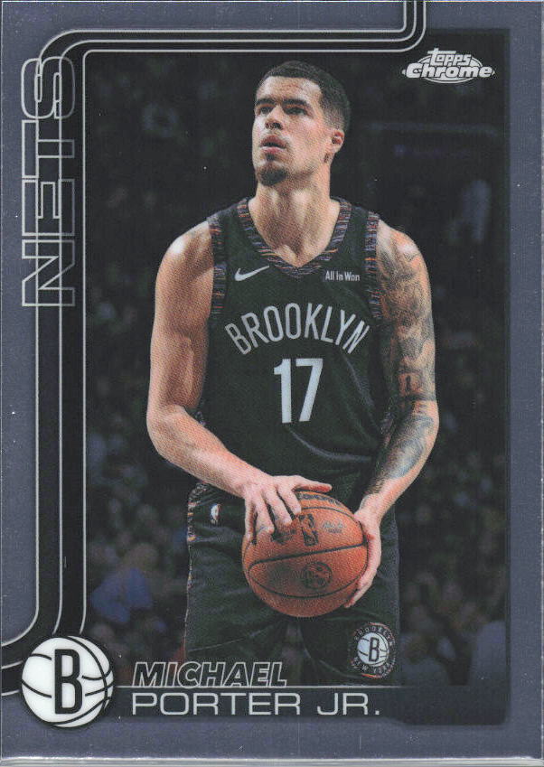 2025-26 Topps Chrome Update #67 Michael Porter Jr. - framsida