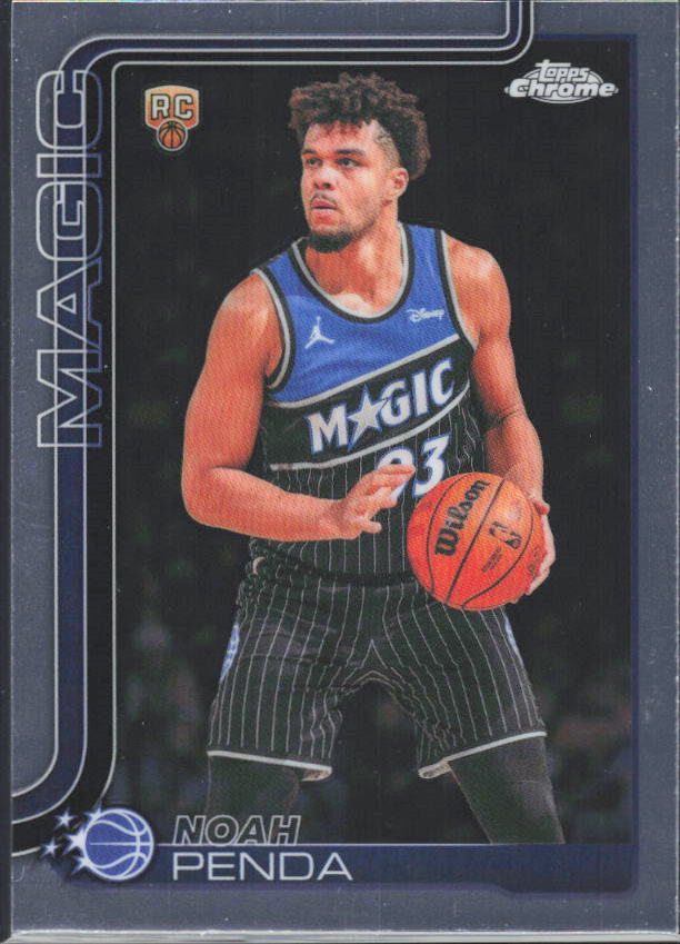 2025-26 Topps Chrome Update #182 Noah Penda - framsida