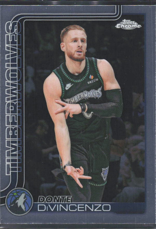 2025-26 Topps Chrome Update #108 Donte DiVincenzo - framsida
