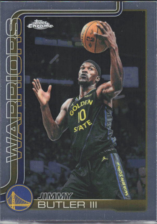 2025-26 Topps Chrome Update #15 Jimmy Butler III - framsida
