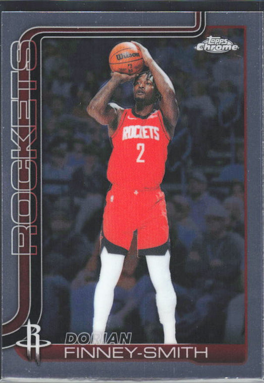 2025-26 Topps Chrome Update #129 Dorian Finney-Smith - framsida