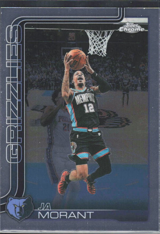 2025-26 Topps Chrome Update #29 Ja Morant - framsida