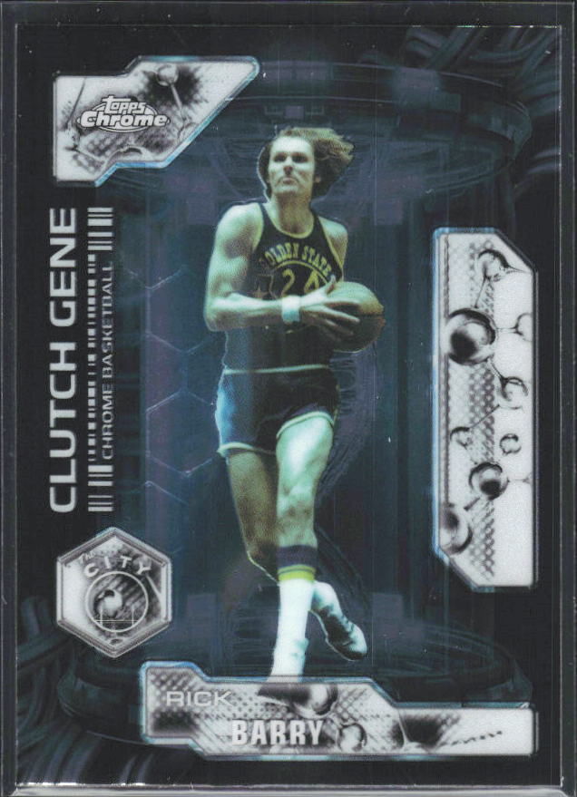 2025-26 Topps Chrome Update #CG-29 Rick Barry Clutch Gene - framsida