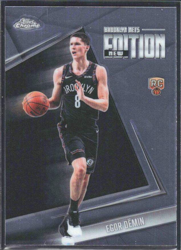 2025-26 Topps Chrome Update #GR-11 Egor Dëmin New Editions - framsida