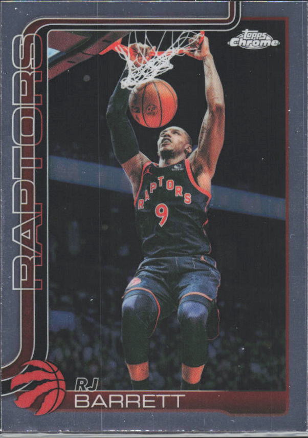 2025-26 Topps Chrome Update #73 RJ Barrett - framsida